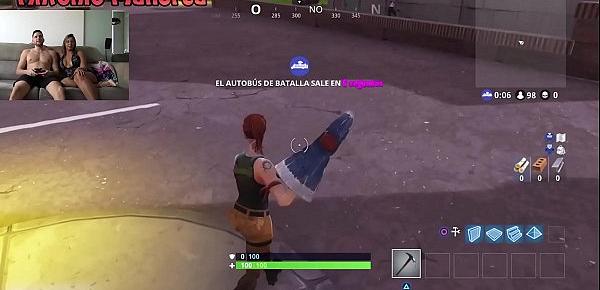  ANAL WITH SUPER BIG ASS BRAZILIAN MILF AFTER PLAYING FORTNITE